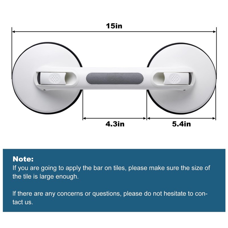 DAREN MEDICAL New Shower Handle Shower Grab Bars for Bathtubs