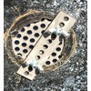 EWS PRODUCTS Wheelie Bin Drainage Hole Cover, Prevents Rats Entering