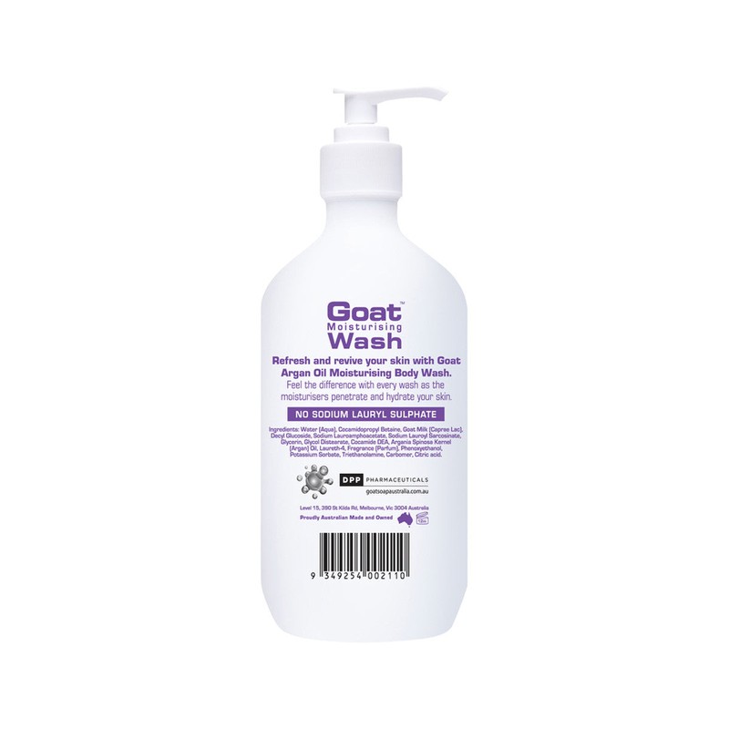 Goat Moisturising Body Wash Argan Oil 500ml