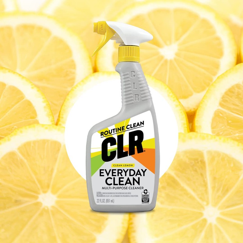 CLR Everyday Clean Multi Purpose Cleaner, Clean Lemon, 22 Ounce