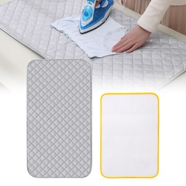 Ironing Mat, Ironing Pad, Ironing Mat, Ironing Blanket, Ironing Cloth, Useful Accessories for Ironing Clothes, Quilting and Sewing, An Excellent Companion for Your Travel, Pack of 2