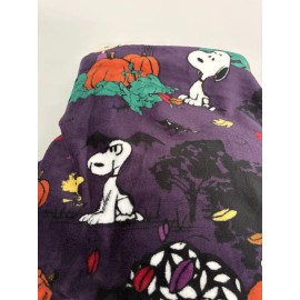 Vera Bradley Peanuts Fleece Plush Throw Blanket HALLOWEENIND