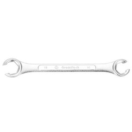 GreatNeck FNW16 16 x 18 Millimeter Flare Nut Wrench, For Brake Line Wrench Set, For Flare Nut Wrench Set, Chrome Plated Drop Forged Steel