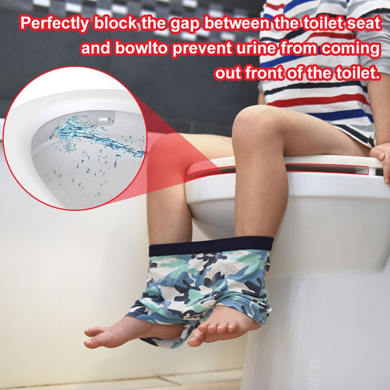 4 Sets Pee Guard for Toilet Seat Potty Training Pee