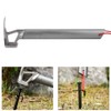 Camping Hammer, Stainless Steel Stake Hammer Tent Stake Hammer with