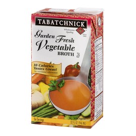 Tabatchnick Garden Fresh Vegetable Broth, 32 Ounce - 12 per case.