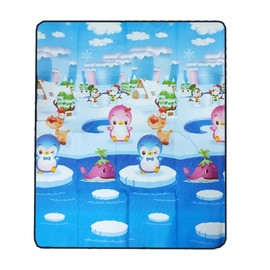 Korean-Made Foldable Portable Camping Mat (150x150cm) Mat 2ea