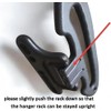 percha de ropa para reposacabezas de coche, 3 en 1,
