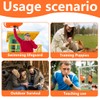 GXGM 6 Stück Signalpfeife für Notfalle, Sport, Hundetraining, Trillerpfeife Laut