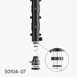 SunSun Replacement Part for CUV-272 Pond Clarifier - Quartz Glass Fixation A - for Pond Filter, for UV Bulbs, UVC Clarifier Accessories
