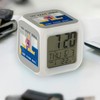 Fabulous Grey Illuminated Cube Alarm Clock - The Real Heroes