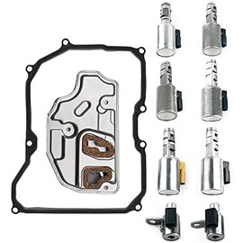 WOWAUTO 09G Transmission Solenoid Valve Filter Gasket Kit Compatible with VW Beetle Jetta Rabbit Golf 2.5