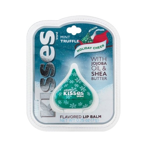 UPD 42YK059HBAZA Hershey's Kisses Flavored Holiday Lip Balm - Mint Truffle 0.28 oz / 8 g, Multi/Color