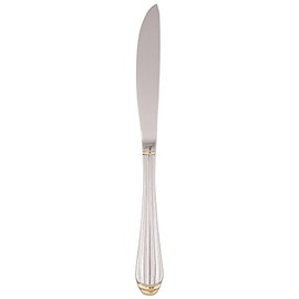 10 Strawberry Street Parisian Gold Dinner Knife, Set of 6, Stainless Steel