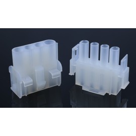 Molex -1 Match Set - (4-Pin) w/14-20 AWG, Wire Connector - 2.13mm D, Latch Lock, MLX™