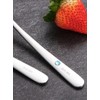 Csinos 304 Stainless Steel Spoon Shell Shape Flatware Spoon Dessert
