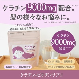 Keratin Biotin Zinc Keratin + Biotin Supplement Cosmetenext