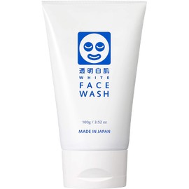  1 x Transparent White Face Wash Dull Pores Transparent Skin Mud Peat Facial Wash 100g 100g