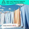 Rainberg Retractable Clothes Line, 15m/30m Washing Line, Wall-Mounted, PVC-Coated, Indoor/Outdoor