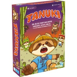 Tanuki - Jeu de Cartes Familial Interactif - Idéal Pour Amateurs de Créatures Mignonnes et Poilues - Pour 7 ans et Plus - 3-6 Joueurs - 20 Minutes - Version française