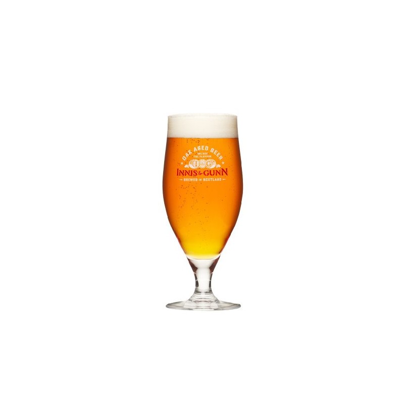 Innis & Gunn Oak Aged Flute Glass, Set of 2
