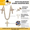 HALUKAKAH 18k Real Gold Plated 5mm Tennis Chain with 0.5ctw