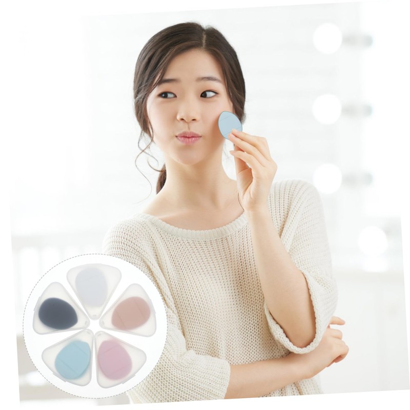 Healeved 15pcs Makeup Puff Soft Finger Powder Sponge for Foundation