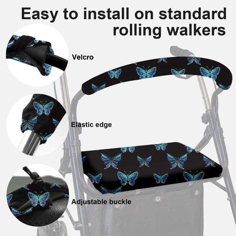 SPRING SEASON Wheelchair Seat Cushion & Backrest, Ergonomic, Comfortable, Durable,