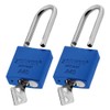 ZARKER Zarker Stainless Steel Rust Proof Padlock, Perfect for Inclement