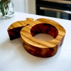 Olive Wood Napkin and Tissues Holder | Ideal for Decorating