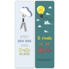 Creanoso Creativity Quotes Bookmarks (12-Pack) - Stocking Stuffers Premium Quality