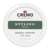 Cremo Barber Grade Hair Styling Cream, Medium Hold, Medium Shine,