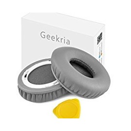 GEEKRIA QuickFit Almohadillas para Orejas de Repuesto para Auriculares Beats Solo HD en la Oreja, Almohadillas para Orejas para Auriculares, Almohadillas para Orejas para Auriculares, Piezas de