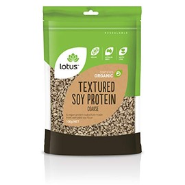 LOTUS Organic Coarse Textured Soy Protein 100 g (Pack of 1)