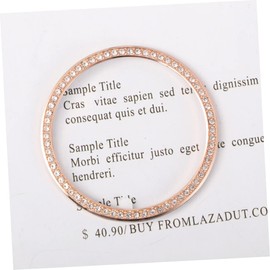 OSALADI 3pcs ????????? ??? Watc Ring Screen 42mm Case Frame Case Protector Bezel Cover Smart Watch Accessories ???? ??? ?? ????? Cover Ring Watch Bumper Shell Supplies Plug-in Classic S3