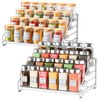 RCHYFEED 4 Tier Spice Rack Organizer, Spice Organization for Cabinet,Pantry,