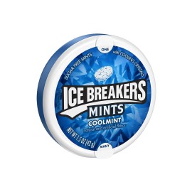 Ice Breakers Sugar Free Mints Cool Mint 8 Tins Free Shipping