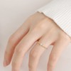 Meissa Tiny Heart Ring Stacking Dainty Cute Ring Sterling Silver
