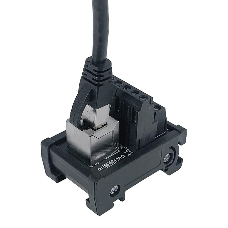 PENGLIN RJ45 8P8C DIN Rail Mount Ethernet Connector Distribution Breakout