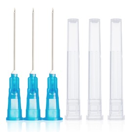 23G 1 Inch Dispensing Needle Accessorie, Individually Wrapped Pack of 100