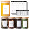 Minimalist Spice Labels for Spice Jars - 146 Spice Jar