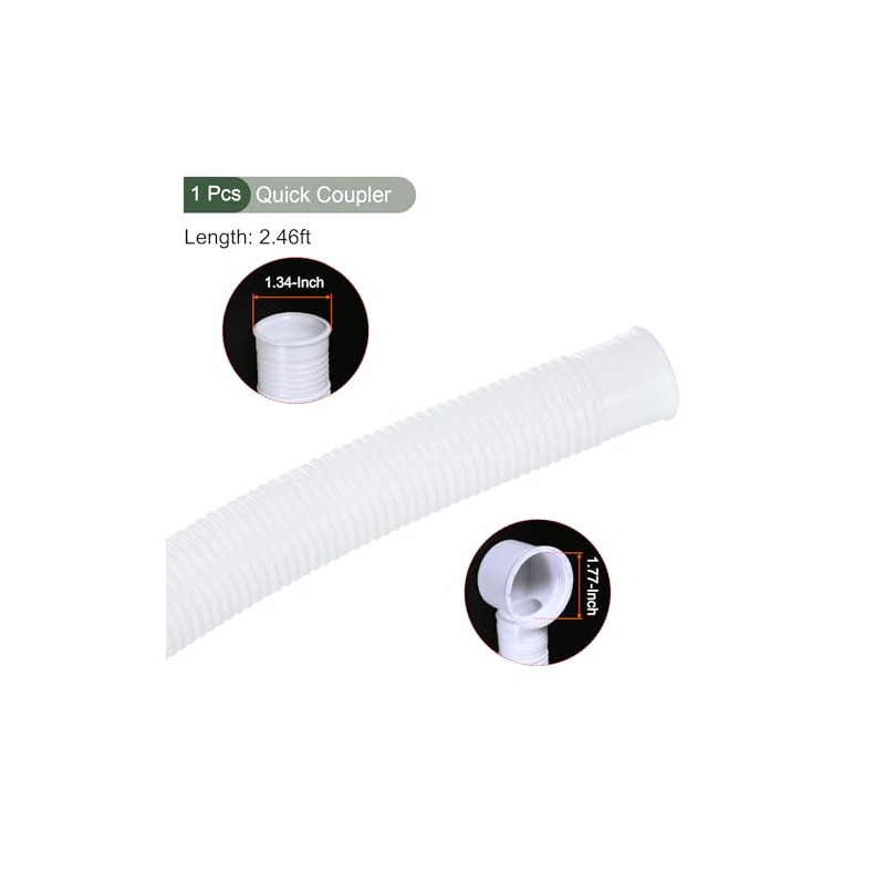 YOKIVE Bathtub Drain Pipes, Expandable Waste Drain | Tubes Flexible