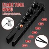 Lingvee 7 Pcs Eccentric Tubing Flaring Tool Kit 7 Dies