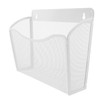 TEHAUX Metal Wall Mount File Storage Basket Wall Organizer Document