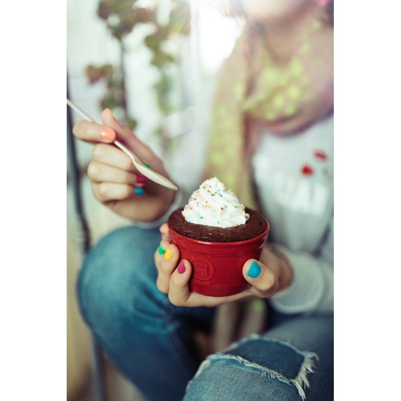 Emile Henry Ramekn Dish No 10, Burgundy,