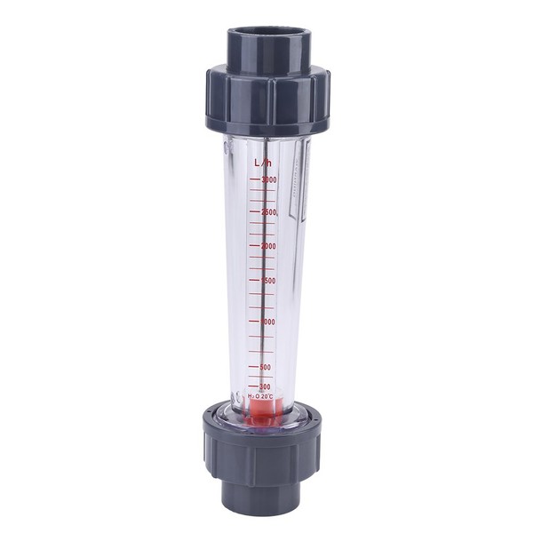 Water Rotameters,Flow Meter,Flow Gauge,Plastic Tube Flow Meter,LZS-25 300-3000L/H,for Measure Single Phase of Pulsation (Liquid) Flow of The Fluid
