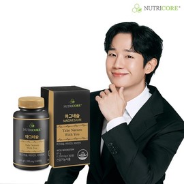Nutricore Magnesium 60 tablets x 1 box / 뉴트리코어 마그네슘 60정 x 1박스