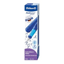 Pelikan Pelikano Junior 824811 Fountain Pen for Right-Handed Users, Blue, Nib A
