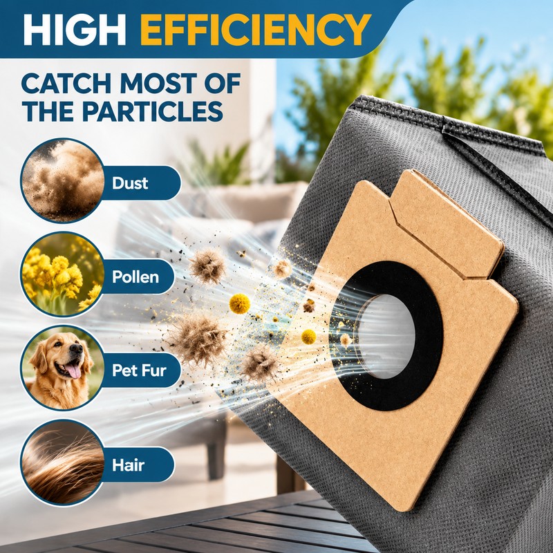 Replacement Dust Bags for Eufy X8 Pro & X10 Pro