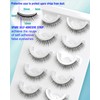 Obeyalash Waterproof Self Adhesive Eyelashes, Doll Eye Style 6-10mm, 5